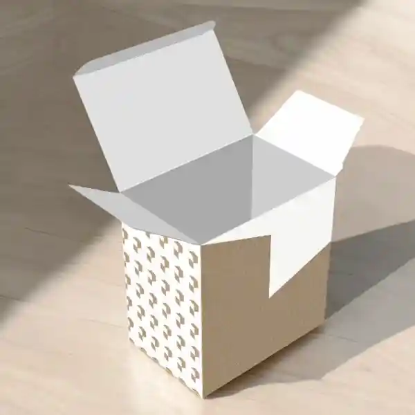 custom-flap-box-packaging Craft Paper Box with Handles