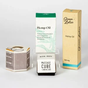 Custom Hemp Cardboard Boxes