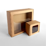 Custom Kraft Window boxes