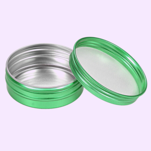 screw top metal tins