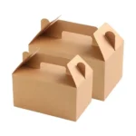 Craft Paper Box with Handles