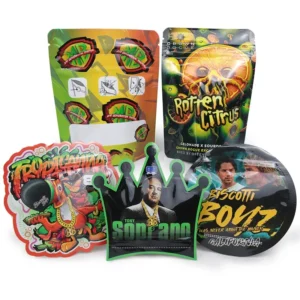 Custom Die Cut Mylar Bags