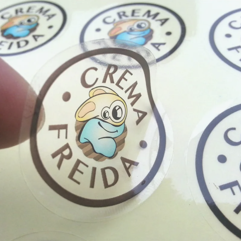 Custom Clear Stickers 1 Custom Clear Stickers - Image 1