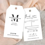Custom Clothing Hang Tags