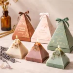 Custom Pyramid Candle Boxes