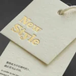 Custom Foil Stamped Hang Tags