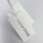 Custom Foil Stamped Hang Tags