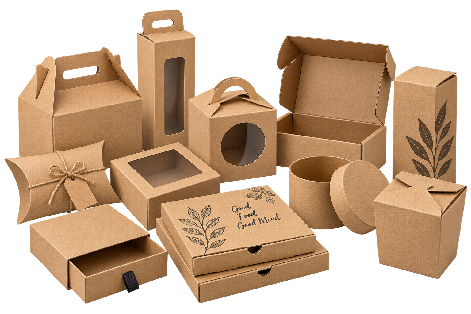 Kraft-Boxes